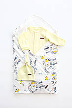 Комплект Liam з чоловічком, левеня лимонний