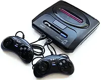 Игровая приставка SEGA MEGA DRIVE 2 (236 встроенных игр + поддержка катриждей) на 2 джойстика