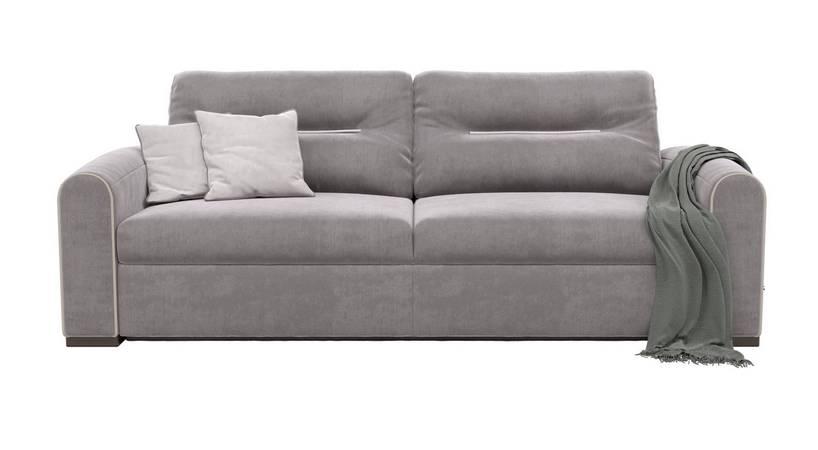Диван трехместный Andro Ismart серый