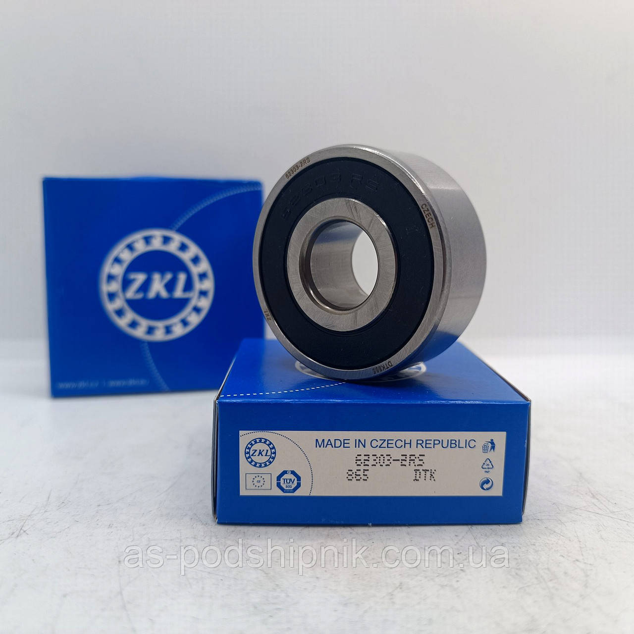 Підшипник генератора 62303-2RS (180603) ZKL Чехія