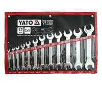 Набор рожковых ключей Yato YT-0381(5322778301756)