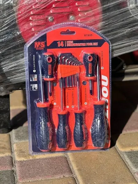 Набір викруток 14 в 1 Screwdriver set 446 AND