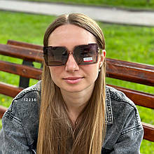 Сонцезахисні окуляри коричневі, лінза polarized