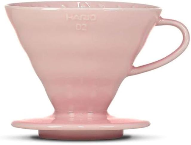 Керамический Пуровер HARIO V60 PINK Model 02 Розовый (400 мл.)