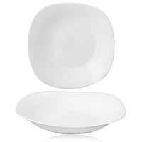 Набор тарелок для супа Белый квадрат, 6 шт диаметром 23 см, 30162-00