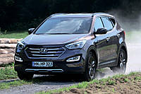 Hyundai Santa fe III лобовое стекло