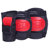 Комплект защиты HYPRO HP-SP-B104 размер S (3-7 лет) цвет черный-красный un