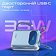 УМБ Promate PowerPod-20 20000 mAh, USB-C/USB-А порт, USB-C/Lightning конектори (powerpod-20.blue), фото 6