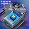 УМБ Promate PowerPod-20 20000 mAh, USB-C/USB-А порт, USB-C/Lightning конектори (powerpod-20.blue), фото 7