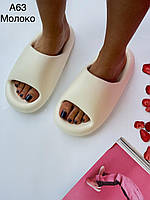 Шльопанці піна дутики жіночі білі 39 40