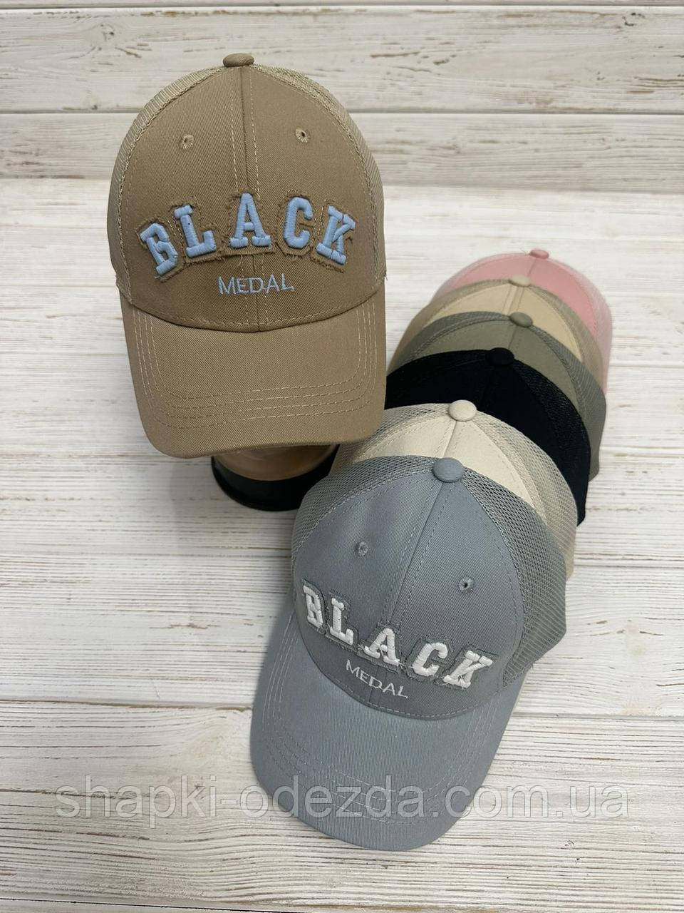 Літні Кепки оптом на підлітка бавовна "Black" Китай