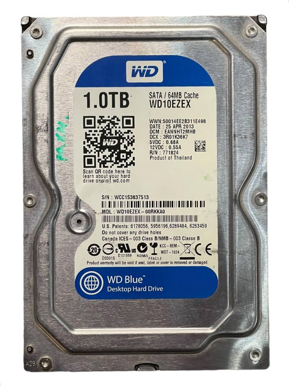 Жорсткий диск 3.5" 1TB Western Digital | WD10EZEX | 7200 об/хв | 64 MB Cache | SATA III