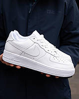 Мужские кроссовки Nike Air Force белые стильные кроссовки nike мужская обувь летняя повседневная обувь