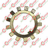 Шайба зубчата корончата 30 мм валу у язального столу на прес-підбирач Famarol Z-511 PN-M-82016 30 Fe/Zn5, фото 2