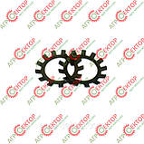 Шайба зубчата корончата 30 мм валу у язального столу на прес-підбирач Famarol Z-511 PN-M-82016 30 Fe/Zn5, фото 6