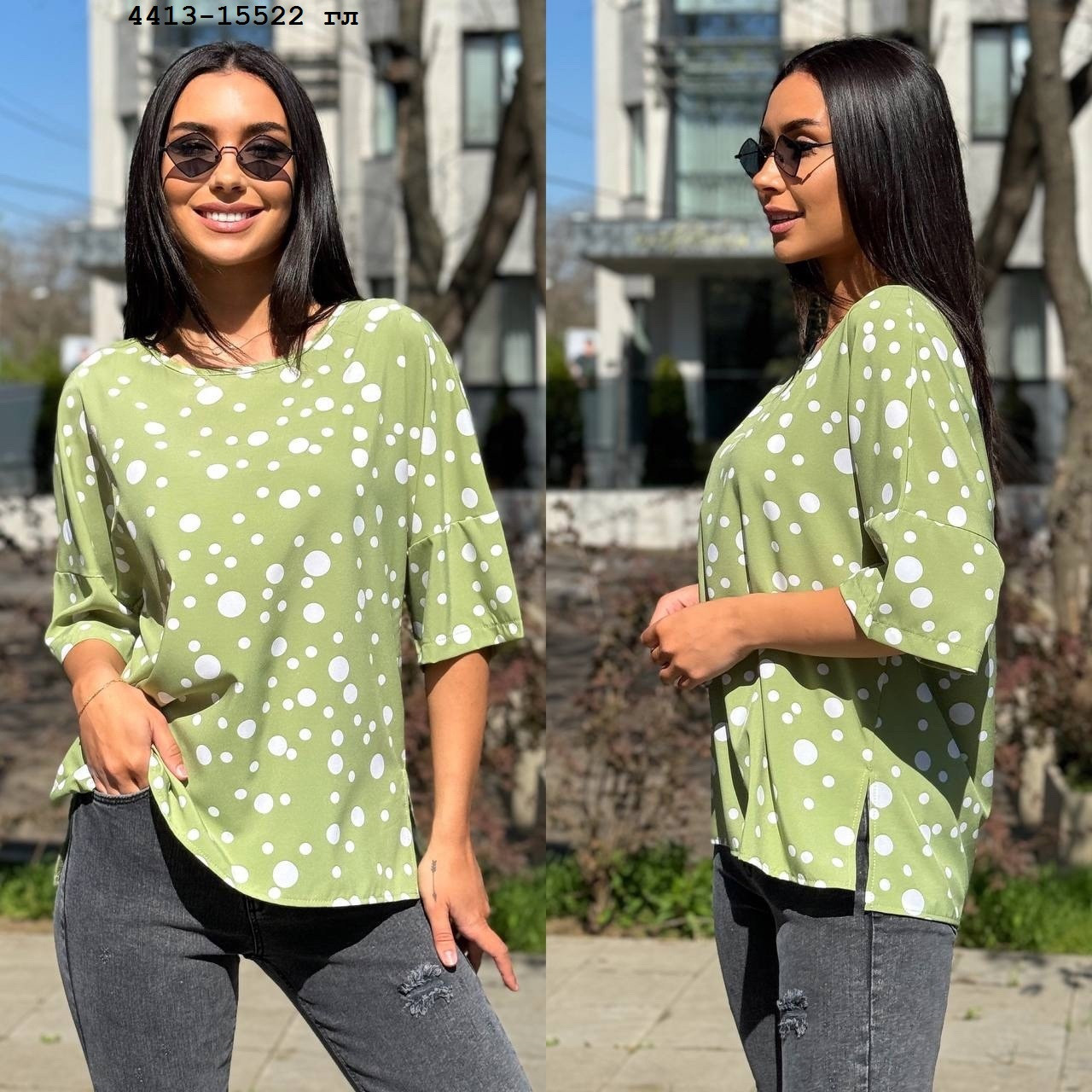Блуза жіноча норма і батал 4413-15522 гл, фото 1