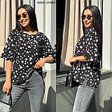 Блуза жіноча норма і батал 4413-15522 гл, фото 4