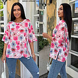 Блуза жіноча норма і батал 4413-15522 гл, фото 6