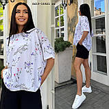 Блуза жіноча норма і батал 4413-15521 гл, фото 3