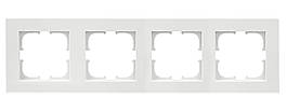 Рамка 4-на біла KARELL