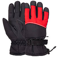 Перчатки горнолыжные мужские теплые MARUTEX AG-903 размер m-l цвет черный-красный un