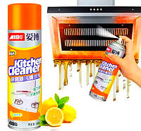Очиститель для кухни Kitchen cleaner, 200мл / Универсальный кухонный обезжириватель / Пена от жира и грязи