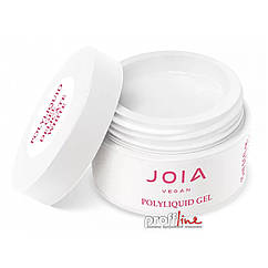Рідкий полігель JOIA Vegan PolyLiquid Gel Delicate White ніжно-білий, 15 мл