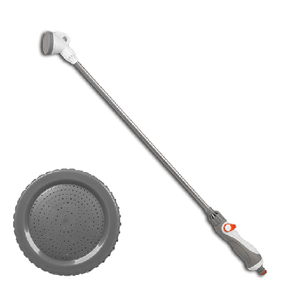 Зрошувач ручний 74см EXCLUSIVE WHITE LINE, WL-EN58M, фото 1