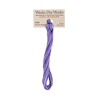 Муліне ручного фарбування Weeks Dye Works 2333 Peoria Purple WDW2333