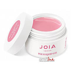 Рідкий полігель JOIA Vegan PolyLiquid Gel Pink Lace ніжно-рожевий, 15 мл