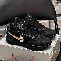 Eur46 Nike LeBron XX Леброн 20 Black Gold чорні чоловічі баскетбольні кросівки