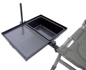 Столик з ємкістю для прикормки Side tray with bowl