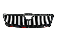 Решітка радіатора Skoda Octavia (A5) 2004-2008 черн. без рамки без емблеми