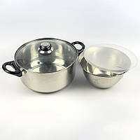 Набор практичных кастрюль LB-1799СА / Фирменные наборы кастрюль / Набор посуды для EH-803 индукционных плит