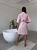 Жіночий халат кімоно Cosy вафельний 100% бавовна рожевий S, фото 2
