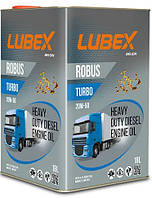 Моторное масло LUBEX ROBUS TURBO 20W50 API CF-4, CF; ACEA E2, A2/B2 MAN M 271; MB 228.1, 18 л