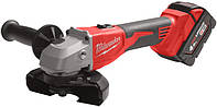 Аккумуляторная болгарка Milwaukee M18 BLSAG125X-402X(7548432351756)