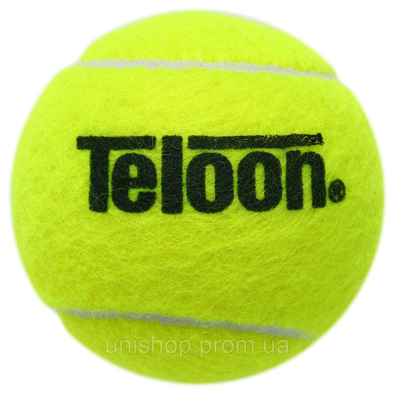 Тренажер для большого тенниса - мяч на резинке с утяжелителем TELOON TENNIS TRAINER T818C салатовый un - фото 6 - id-p2198963571