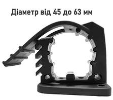 Кріплення Super Fix NSR4463 45-63 мм 1шт. Гумовий хомут для hi jack труб інструменту