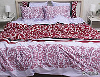 - Комплект постільної білизни R4053 - це набір товарів для ліжка, який включає в себе різноманітні предмети,