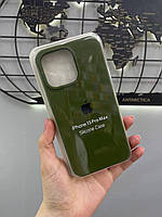 Чехол Silicone Case с микрофиброй для iPhone 15 Pro Max,качественный чехол с микрофиброй для Айфон 15 Про Макс