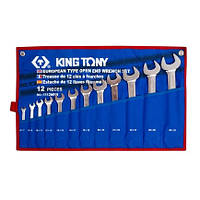 Набор ключей рожковых King Tony 1112MRN (12 предметов)(7610774821756)