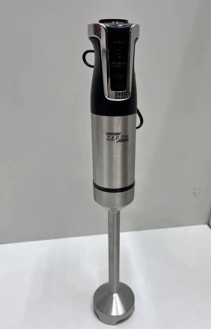 Погружной блендер с чашей Zepline 1500 Вт Электрический блендер для смузи Блендеры кухонные 2 в 1 миксер mlln - фото 2 - id-p2198980681