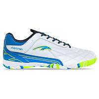 Взуття для футзалу чоловіче MARATON MAR-210671-1 розмір 43 кольори білий синій