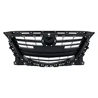 Решітка радіатора Mazda 3 2013-2016 черн.глянц. з отв. під молдинг 184424999 BHN150712A без емблеми