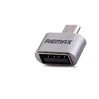 Переходник REMAX Micro USB OTG RA-OTG 5V 2.1A silver