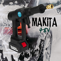 Пистолет высокого давления Makita Акб мойки высокого давления Минимойка Makita 48V 5Ah 26bar Ручные автомойки