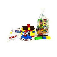 Пластиковый конструктор "Юные строители", 70 дет Toys Shop