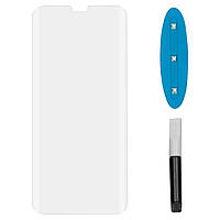 Защитное стекло All Spares для Samsung G960F Galaxy S9, с УФ лампой, 5D Full Glue