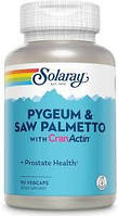 Pygeum & Saw Palmetto with CranActin Solaray, 90 капсул